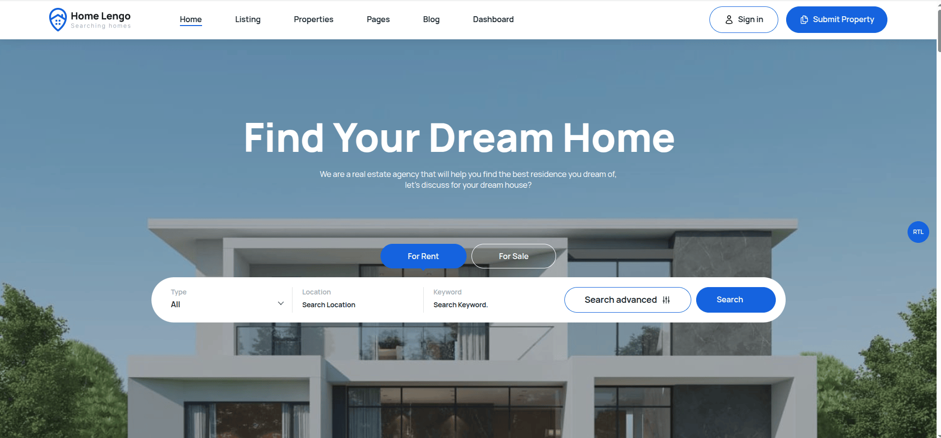 Homelengo Theme